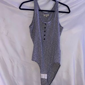 Madewell striped bodysuit